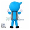 Affordable Blue Eyeball Mascot Costume