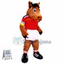 College Sport Mustang Mascot Costume