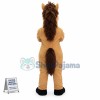 Brown Mustang Horse Mascot Costume