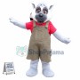 Superb Lemur Mascot Costume