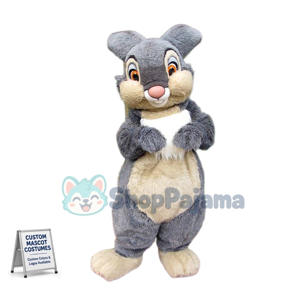 Thumper Bunny Mascot Costume