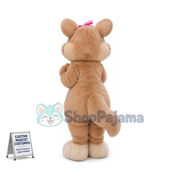 Miss Bunny Mascot Costume