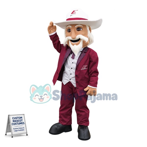 Superb Colonel Mascot Costume