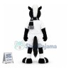 Superb Black Horse Mascot Costume