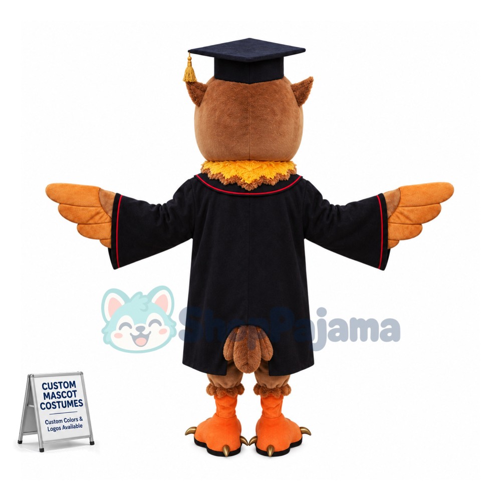 Superb Adult Owl Mascot Costume