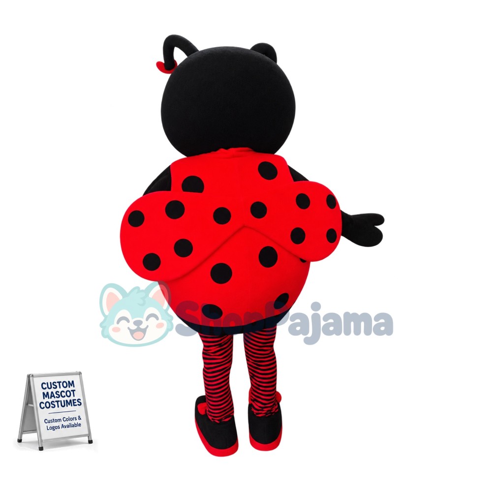 Superb LadyBug Mascot Costume