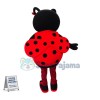 Superb LadyBug Mascot Costume