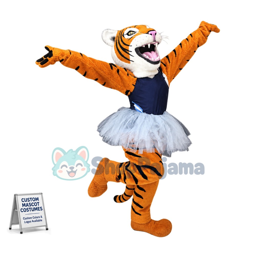 Beautiful Tiger Mascot Costume