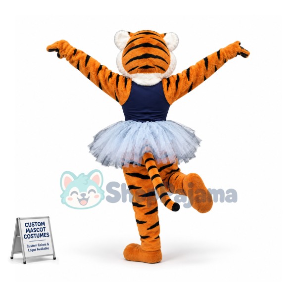 Beautiful Tiger Mascot Costume