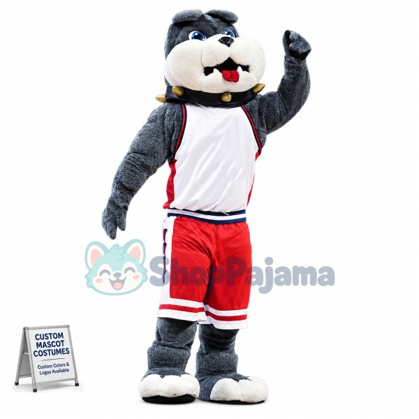 Superb Lovely Bulldog Mascot Costume