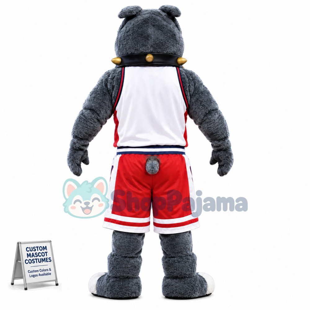 Superb Lovely Bulldog Mascot Costume