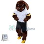 Superb Sport Dog Mascot Costume