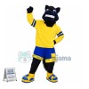 Superb Sport Black Horse Mascot Costume