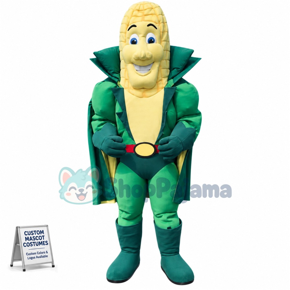 Captain Corn Mascot Costume