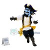 Superb Blue Pirate Mascot Costume