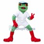 Superb Sport Frog Mascot Costume