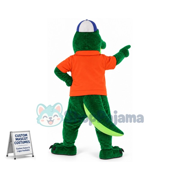Superb Sport Gator Mascot Costume