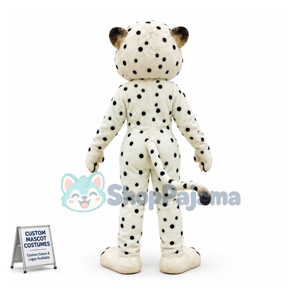 Superb Snow Leopard Mascot Costume