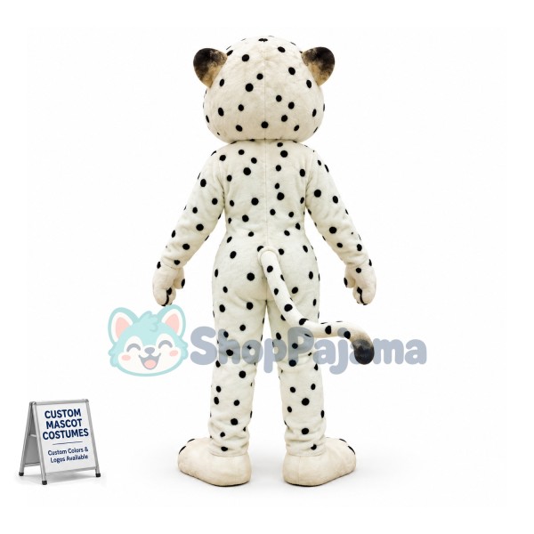 Superb Snow Leopard Mascot Costume