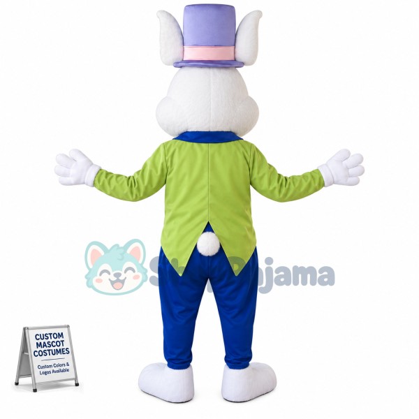 Happy Easter Rabbit Bunny Rabbit Mascot Costume