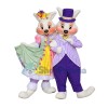 Mr. & Mrs. Easter Bunny Mascot Costume