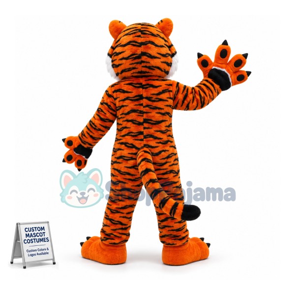 Superb Power Fierce Tiger Mascot Costume
