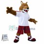 Superb Sport Fox Mascot Costume