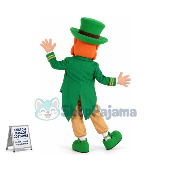 Superb Leprechaun Mascot Costume