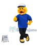 Superb College Duck Mascot Costume