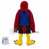 Superb Red Eagle Mascot Costume