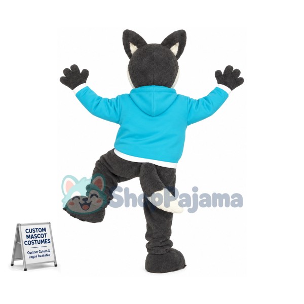 Affordable Cute Wolf Mascot Costume