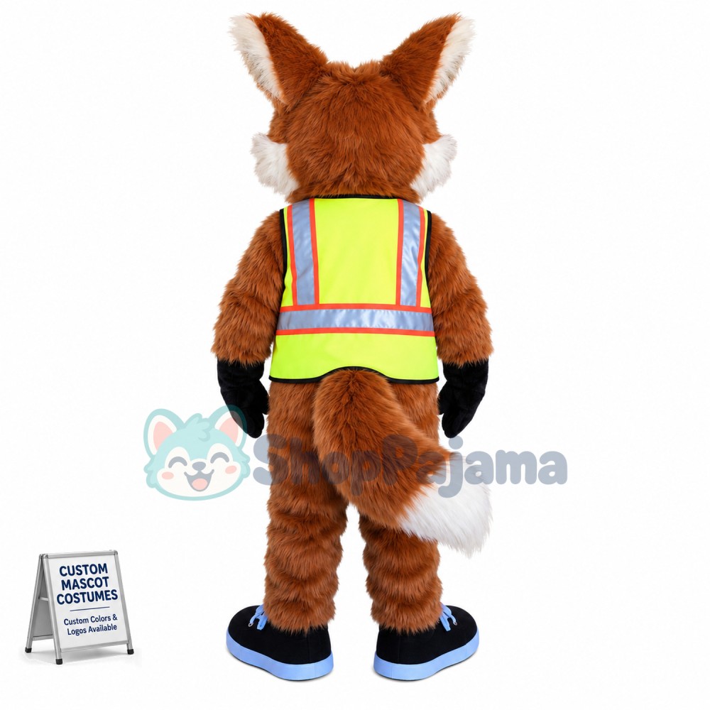 Superb Lightweight Fox Mascot Costume