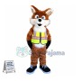 Superb Lightweight Fox Mascot Costume