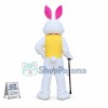 Deluxe Easter Bunny Mascot Costume