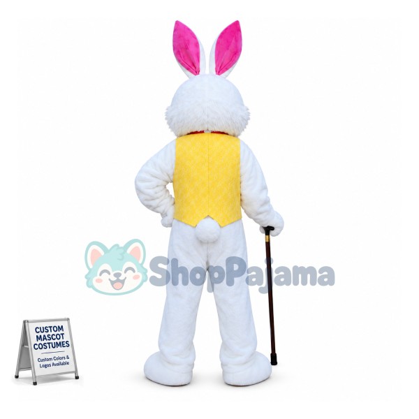 Deluxe Easter Bunny Mascot Costume