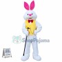 Deluxe Easter Bunny Mascot Costume