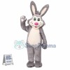 Grey Bunny Girl Mascot Costume