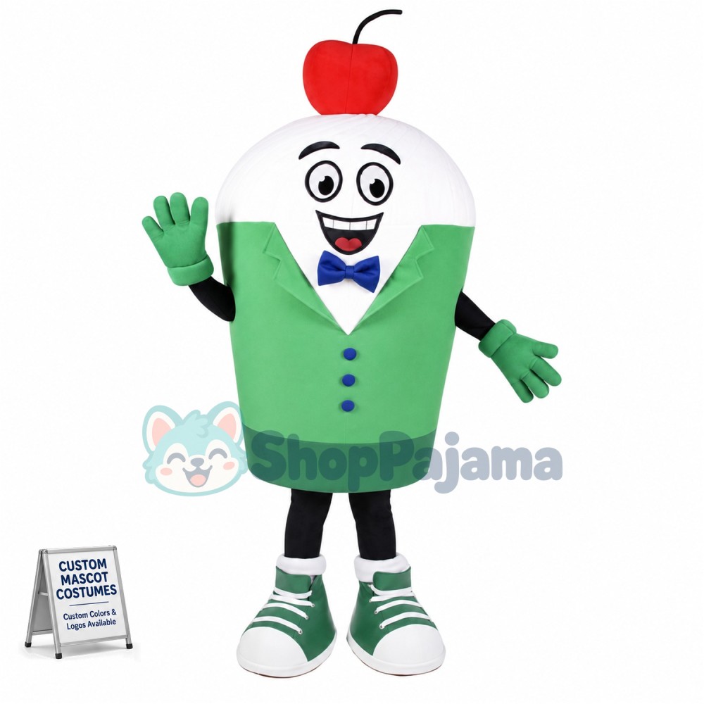 Superb Cupcake Mascot Costume