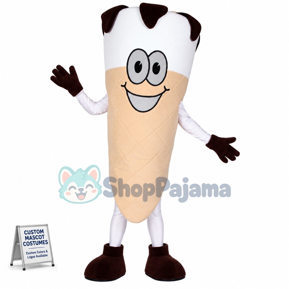 Cornetto Ice Cream Mascot Costume