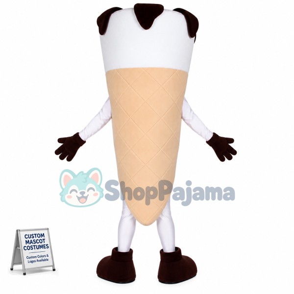 Cornetto Ice Cream Mascot Costume