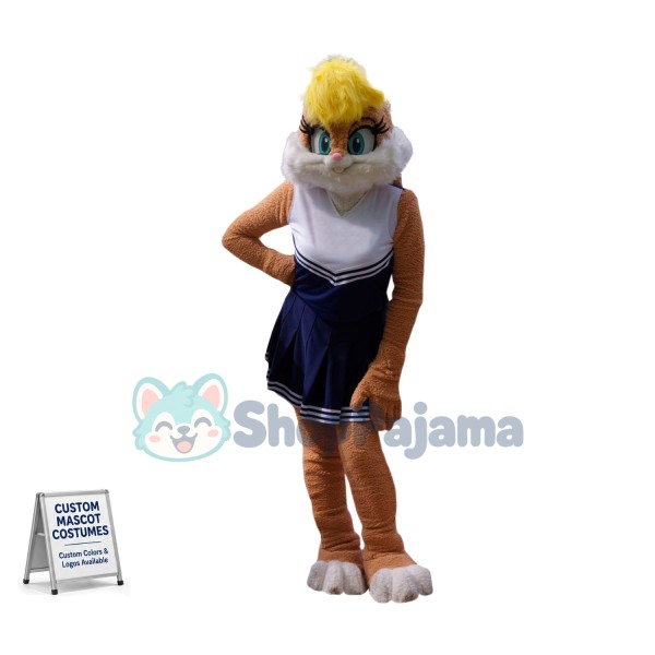 Superb Lola Bunny Mascot Costume