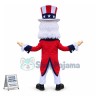 Superb Uncle Sam Mascot Costume