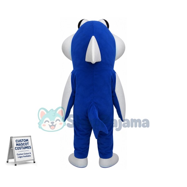 Big Eye Shark Mascot Costume