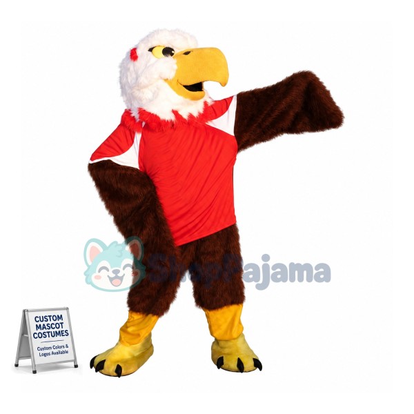 Superb Sport College Eagle Mascot Costume