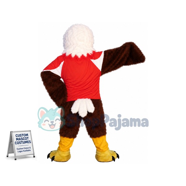 Superb Sport College Eagle Mascot Costume