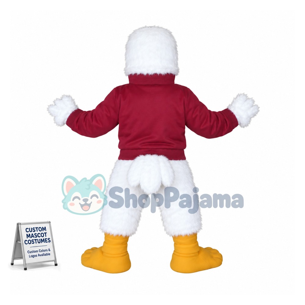 College Seagull Mascot Costume
