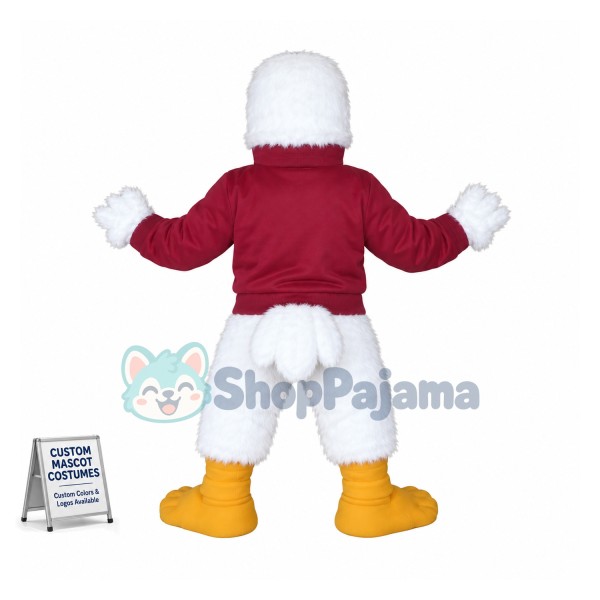 College Seagull Mascot Costume