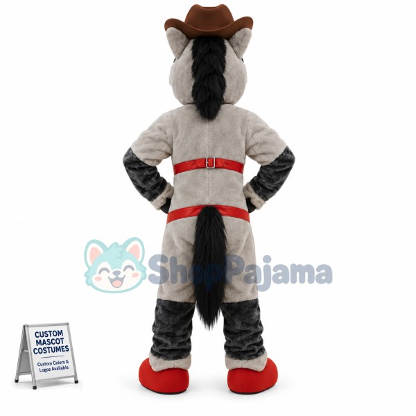 Beautiful Lightweight Horse Mascot Costume