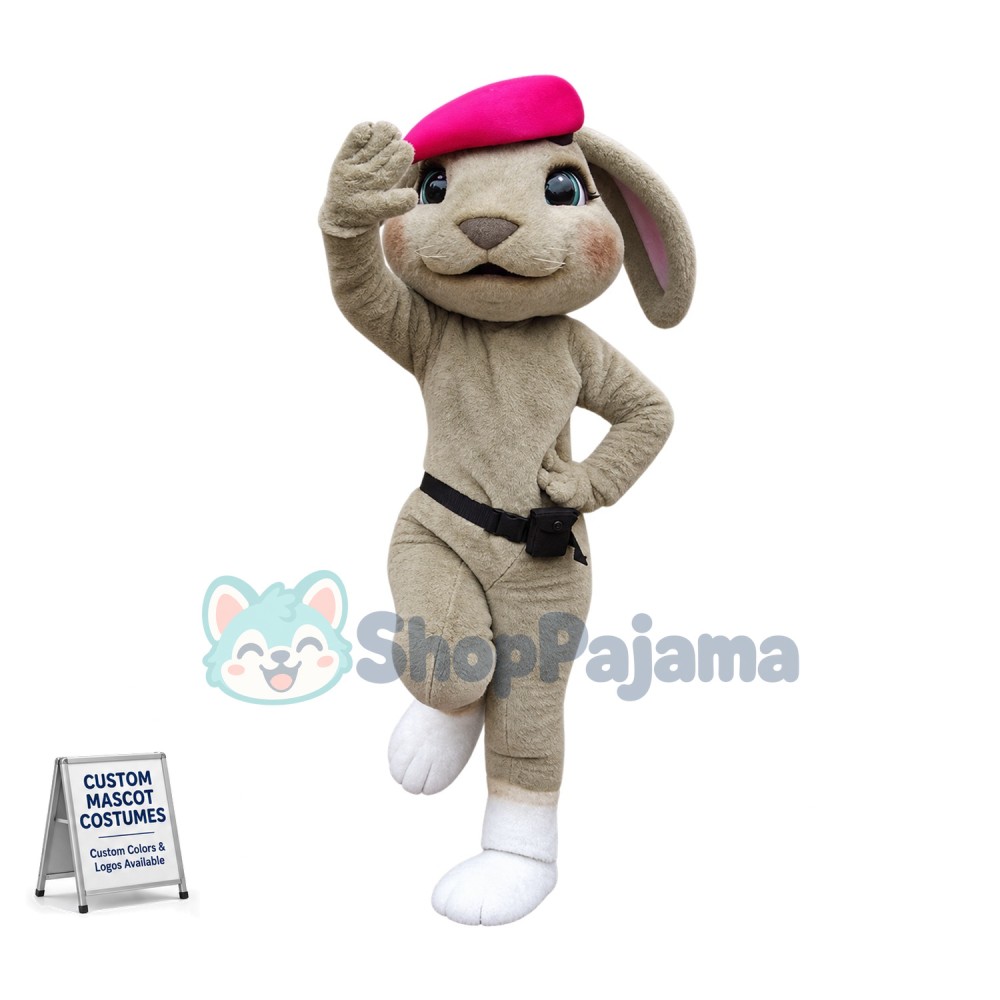 Dancing Bunny Mascot Costume