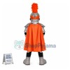 Superb Silver Knight Mascot Costume